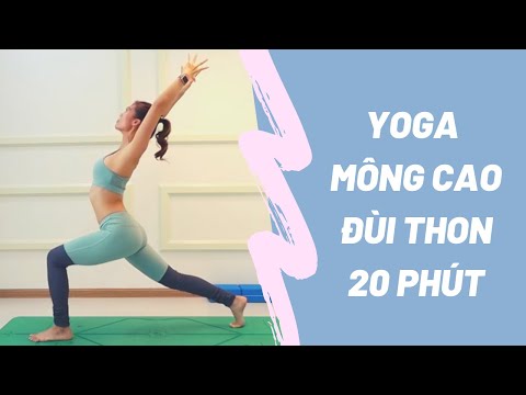 Bài tập MÔNG ĐÙI 20 phút ♡ MÔNG CAO - ĐÙI THON ♡ Yoga By Sophie