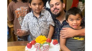 Festejando El Cumpleaños 🎁 de Moisés en Familia 🎂