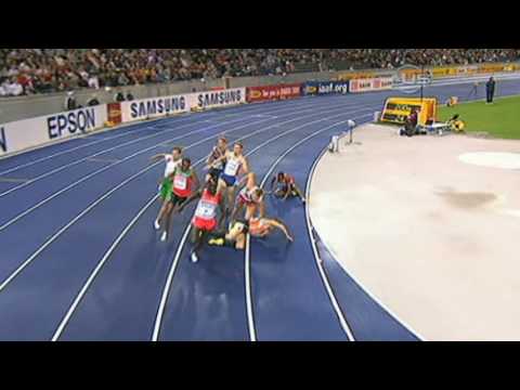 Abubaker Kaki trips in championship - from Universal Sports