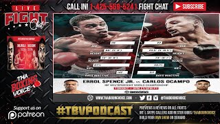 Errol Spence Jr vs Carlos Ocampo LIVE FIGHT CHAT & IMMEDIATE REACTION🥊