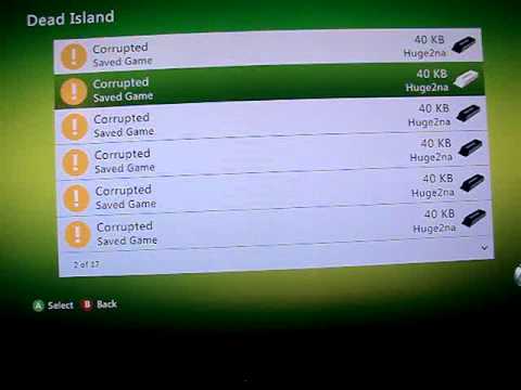 Dead Island Corrupt Save Patch