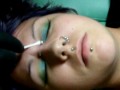 pierced