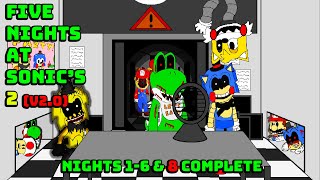 Five Nights At Sonics 2 V2.0 Nights 1-6 & 8 Complete