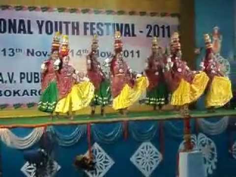 Rajasthani Folk Dance chirmi by DAV Rajrappa
