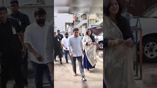 &His Wife Completed Their Voting