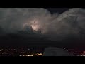 Flying Around A Lightning Storm At Night Flying Around A Lightning Storm At Night