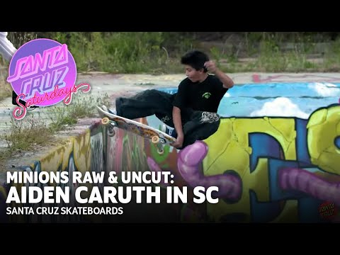 Little Dude, Big Style! Aiden Caruth Skates SC! | Santa Cruz Saturdays