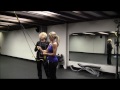 Single arm TRX row for lats, shoulder, bicep and core