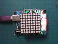 Arduino 8x8 LED Matrix Direct drive