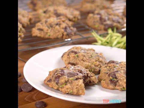 VIDEO : zucchini-oat dark chocolate cookies -  ...