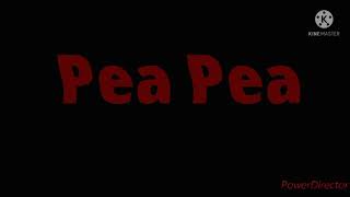 Pea Pea Logo In Devils Blast
