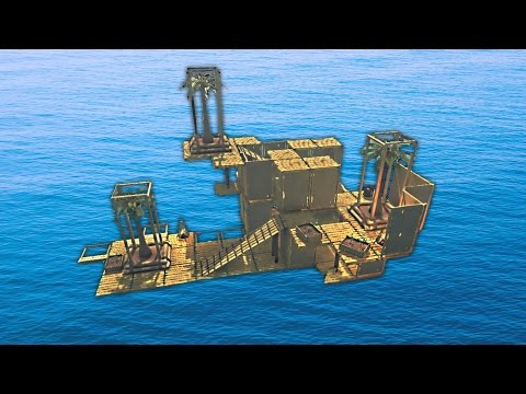 Building A Floating Island Raft Game Building A Floating Island Raft Game