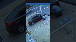 Fairfax News Report: Car Tire Explodes, Sends Fender Flying in Chevy Chase, Maryland