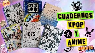 Decora tus Cuadernos: Kpop y Anime DIY