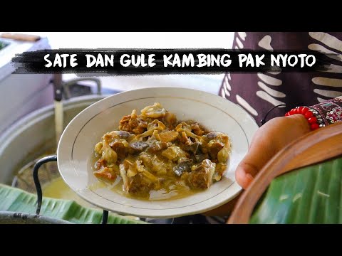 PAKEKNYA BUMBU PETIS, SATE KAMBING PAK NYOTO KULINER TULUNGAGUNG SEJAK 1983