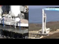 Liftoff of SpaceX Upgraded Falcon-9 with Cassiope from Vandenberg Sept 29, 2013