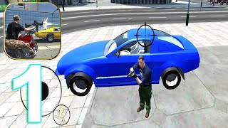 Grand Action Simulator - New York Car Gang Gameplay Walkthrough Part 1 (IOS/Andr