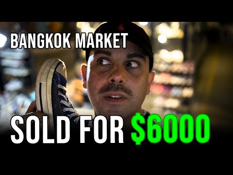 BANGKOK Second Hand Market - Sneaker SOLD for $6000