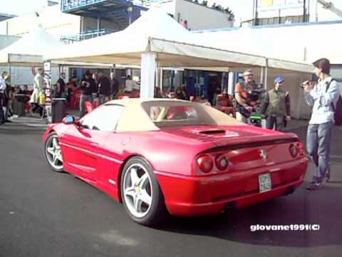 Ferrari 355 F1 Spider loud tunnel sound aftermarket exhaust