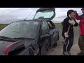 Car Crash Sounds Recording Session