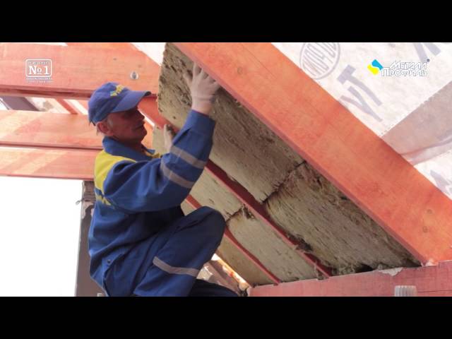 Монтаж тепло- и пароизоляции hd.