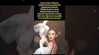 Ecem Özkaya İli̇şki̇lerde Alma-Verme Dengesi̇ni̇ Öğreni̇yorum