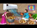 Garib Beti Ka Ghar Rasoi Mei Split AC Chicken Biryani Cooking Street Food Hindi Kahani Hindi Stories