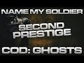 Call of Duty: Ghosts- SECOND PRESTIGE! NAME MY SOLDIER! + MOMENTS