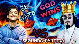 EL GATO VS GOD WINS PARTIDA 2. MELHOR DE 3 FREE FIRE