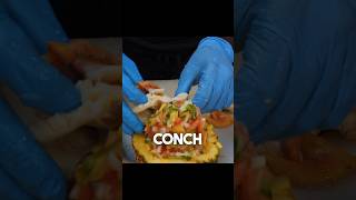 Addictive Conch Salad In The Bahamas!! #Shortsvideo #Shorts #Bahamas