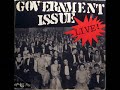 Government Issue - On The Screen