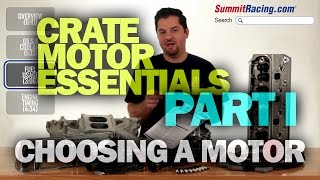 Choosing the Right Crate Engine for Your Project from Summit Racing
