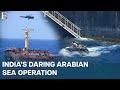 Indian Navy Rescues Hijacked Cargo Ship in Arabian Sea | 35 Somali Pirates Captured