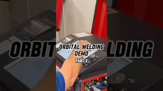 Orbital Welding Demo Part 2 Orbital Welding Expert Morgan Industrial Technology