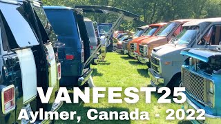Van Tour Vanfest 25 - Best Vans In Canada Full Tour Of Largest Custom Van Truck Show