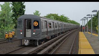 Openbve Nyc Subway R68 Q Express Train From Stillwell Av To 96 St-2 Av