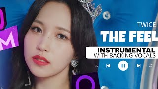 Twice - The Feel (Official Instrumental With Backing Vocals) |Lyrics|