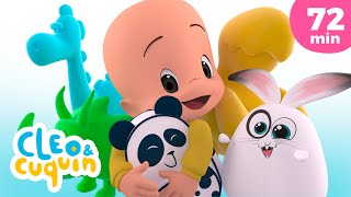 ¡Juega y diviértete con Cuquín y la mochipanda! Aprende colores, animales y mucho más con Cuquín