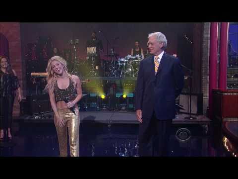 1080p Shakira - Loca HD ( Late Show With David Letterman 09...