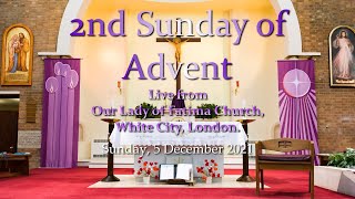 2nd Sunday of Advent - 5th Dec 2021 - 11:00AM