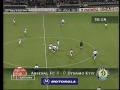Video Арсенал (Лондон) - Динамо (Киев) 1:1. ЛЧ-1998/99 (полный матч).