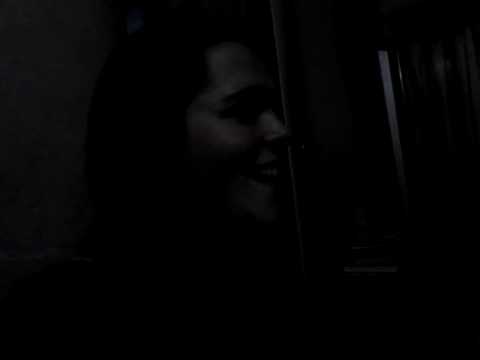 German girl singing Kannada song