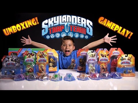 Skylanders TRAP TEAM is Here!!! Super Unboxing & Gameplay