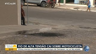 Fios De Alta Tensão Caem Em Camacan
