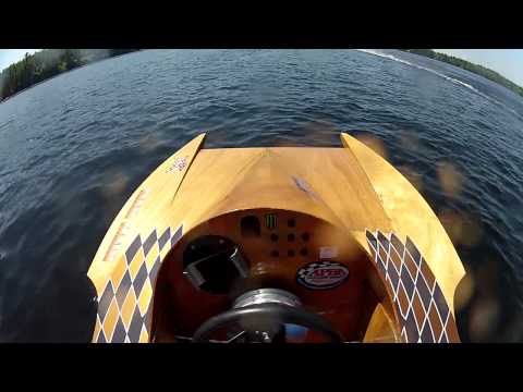 Hydroplane Boat Racing