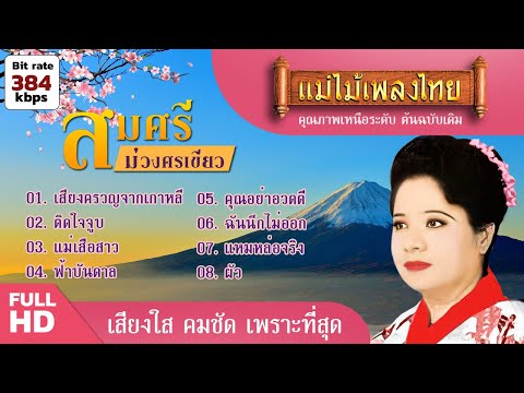 สมศรี ม่วงศรเขียว รวมเพลงเพราะหาฟังยาก #แม่ไม้เพลงไทย