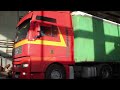 When trucker goes away from home for couple months...
