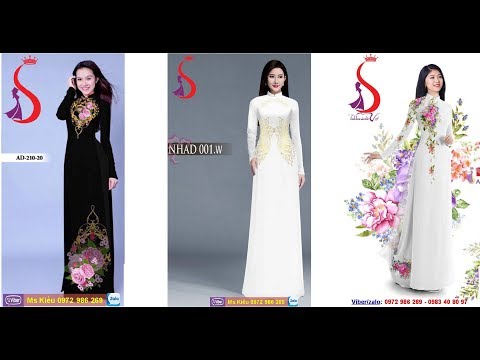 ÁO DÀI TRẮNG ÁO DÀI ĐEN ĐẸP & THỜI TRANG l Vải Áo Dài S