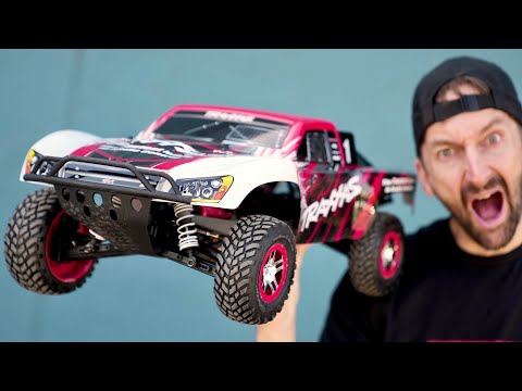 TRAXXAS RC CAR VS THE SKATEPARK