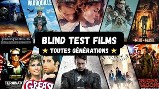 Blind Test Films - 50 Extraits Toutes Générations